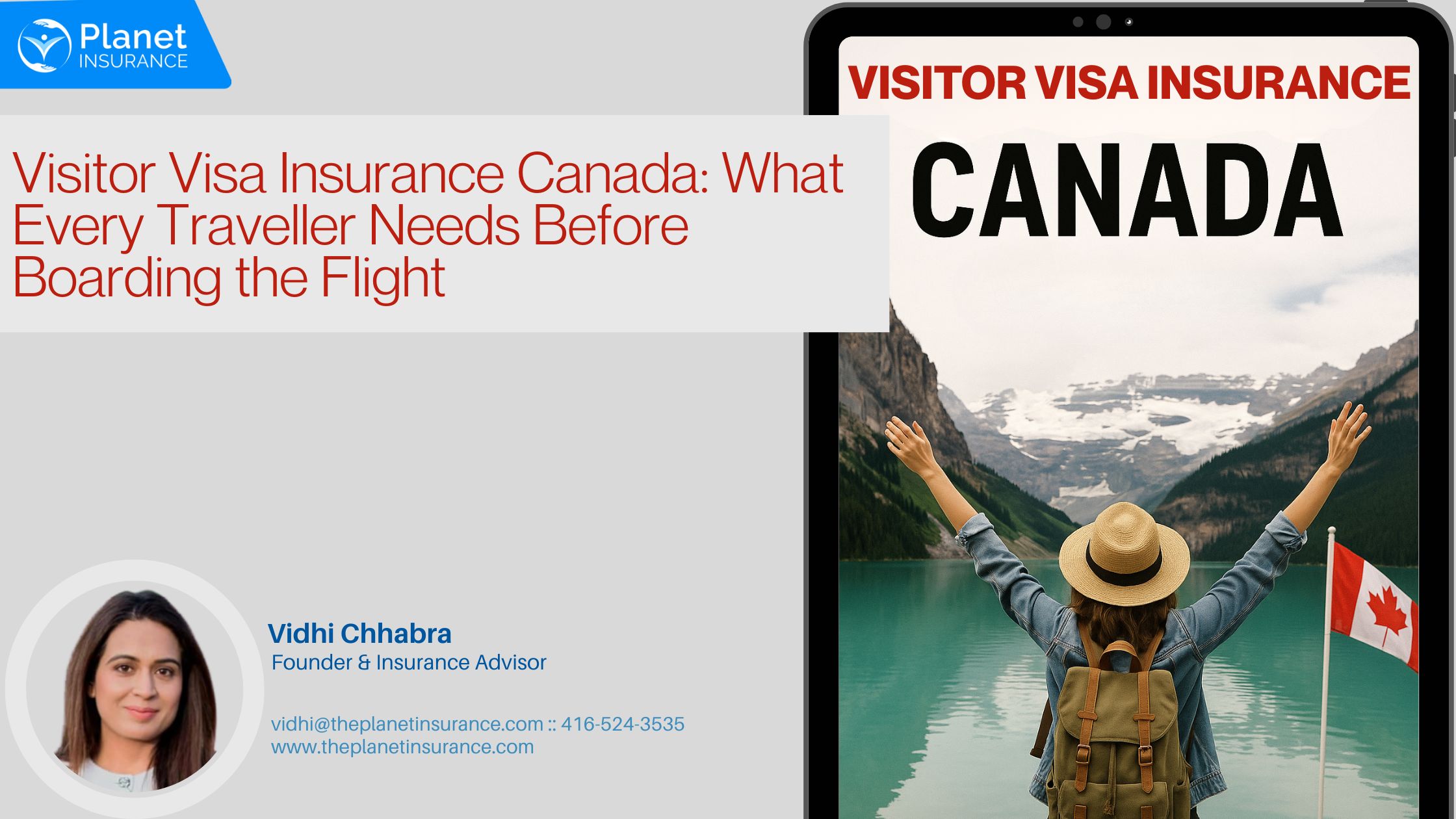 Visitor Visa Insurance Canada: What Every Visitor Needs Before Boarding the Flight